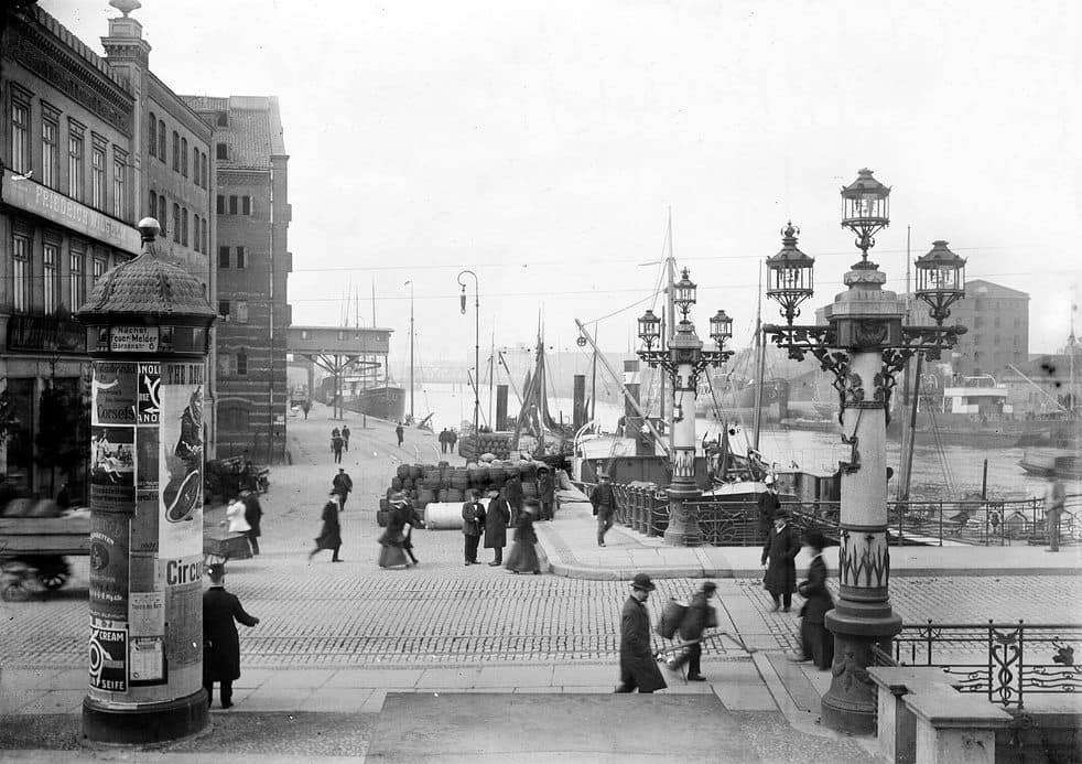 62+ Beeindruckende Vintage-Fotos zeigen Straßenszenen aus Nürnberg, Deutschland, in den 1910er Jahren