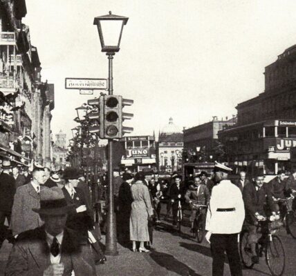 Erstaunliche Fotos einfangen Straßenszenen von Berlin in den 1930er Jahren