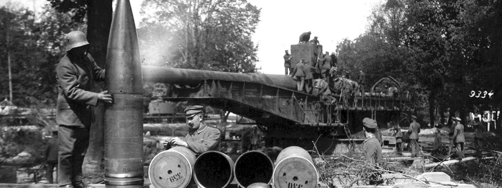 Eine fotografische Reise durch die Technologie und die Waffen des Ersten Weltkriegs 1914-1918