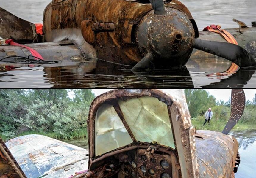 Geheimnis des Zweiten Weltkriegs gelüftet!Sowjetisches Flugzeug IL-2 steigt aus den Tiefen des Flusses auf – Eine vergessene Legende kehrt zurück!