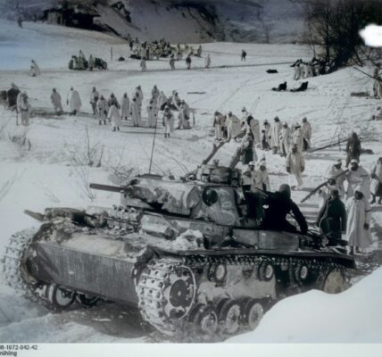 Im Wintertarn: Der Panzer III und deutsche Truppen im Demjansk-Kessel, Frühling 1942