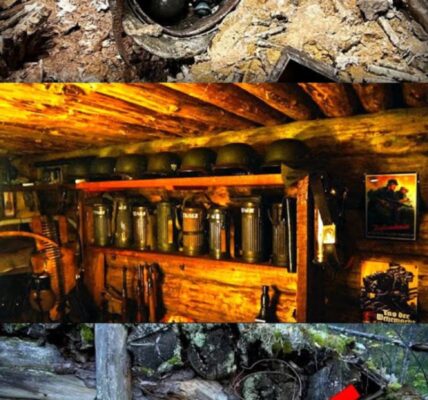 Intact WWII German Dugouts Reveal Hidden Artifacts After Decades! 🔍🕳️.