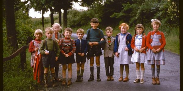 55 interessante Farbfotos, die das tägliche Leben in Ostdeutschland Mitte der 1970er Jahre festhalten.