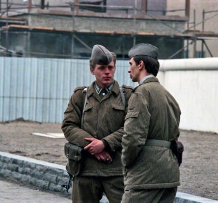 Berliner Mauer in den 1980er Jahren