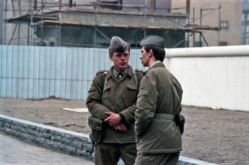 Berliner Mauer in den 1980er Jahren