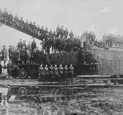 Eisenbahngeschütze in historischen Fotografien, 1916–1944