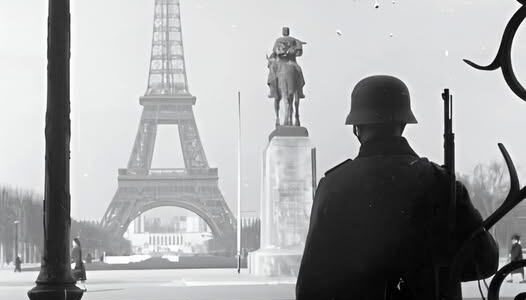 25+ Farbfotos dokumentieren den Fall von Paris im Jahr 1940