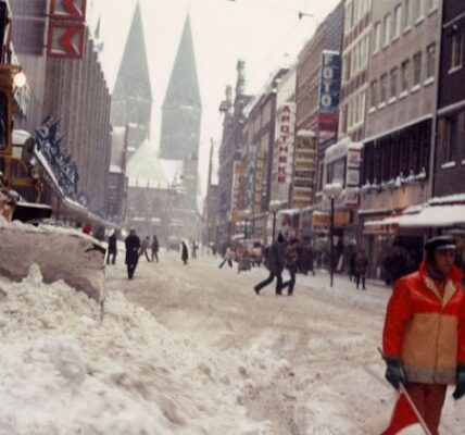 Der Brutale Winter 1978: 35+ Faszinierende Bilder des Schneesturms in Norddeutschland von Dezember 1978 bis Januar 1979