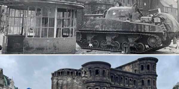 Unglaubliche Bilder, die Berlin am Ende des Zweiten Weltkriegs und heute vergleichen