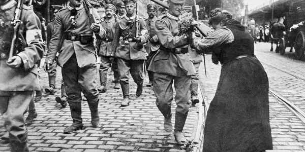 Vintage-Fotografien des Lebens in Deutschland aus den 1910er Jahren