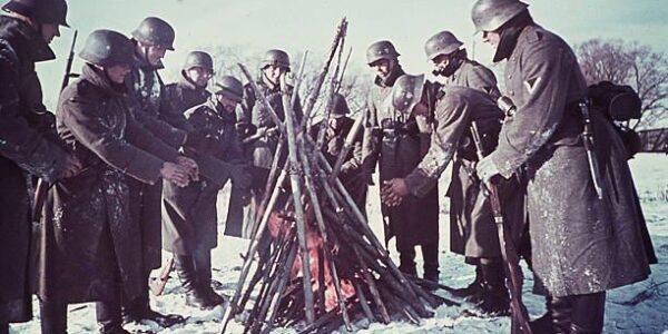 Überfälle auf Partisanen und das besetzte Weißrussland. Winter 1941-42