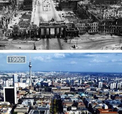 Berlin im Wandel der Zeit: Vom Trummerfeld zur Weltmetropole.