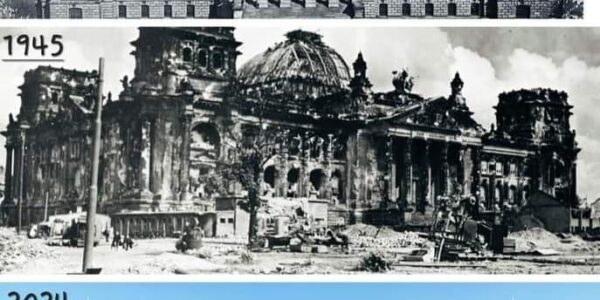 Reichstag. Berlin, Deutschland. Mai 1945