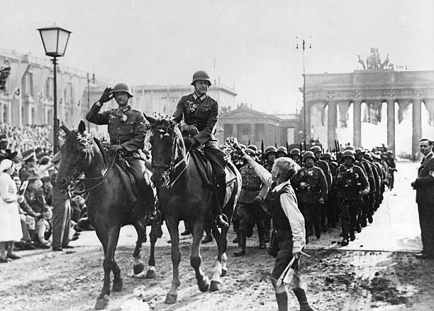 Parade der Wehrmacht in Berlin 1940