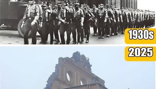 Unglaubliche Bilder im Vergleich: Berlin am Ende des Zweiten Weltkriegs und heute