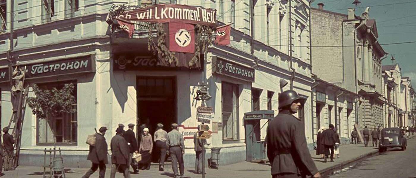 Die deutsche Besetzung Charkows in Farbfotografien, 1941