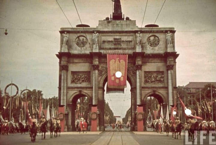 Seltene Farbfotos aus dem Nazi-Deutschland der Vorkriegszeit, 1933–1939