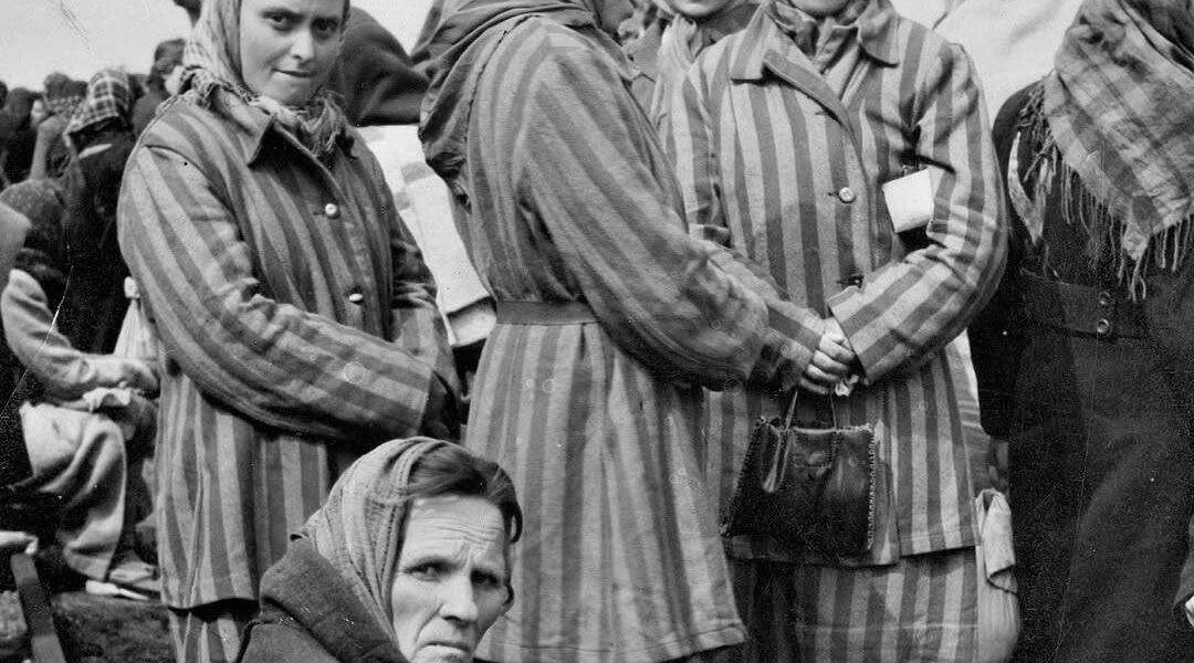 Bilder aus Ravensbruck, dem deutschen Konzentrationslager ausschließlich fur Frauen während des Zweiten Weltkriegs