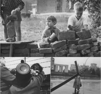 Die Berliner Mauer im Kalten Krieg: Eindrucksvolle Bilder von der Geburt einer brutalen Teilung