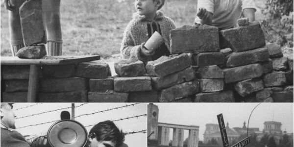 Die Berliner Mauer im Kalten Krieg: Eindrucksvolle Bilder von der Geburt einer brutalen Teilung