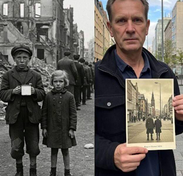 30 alte Schwarzweißfotos fangen die Straßen Hamburgs in den fruhen 1970er Jahren ein