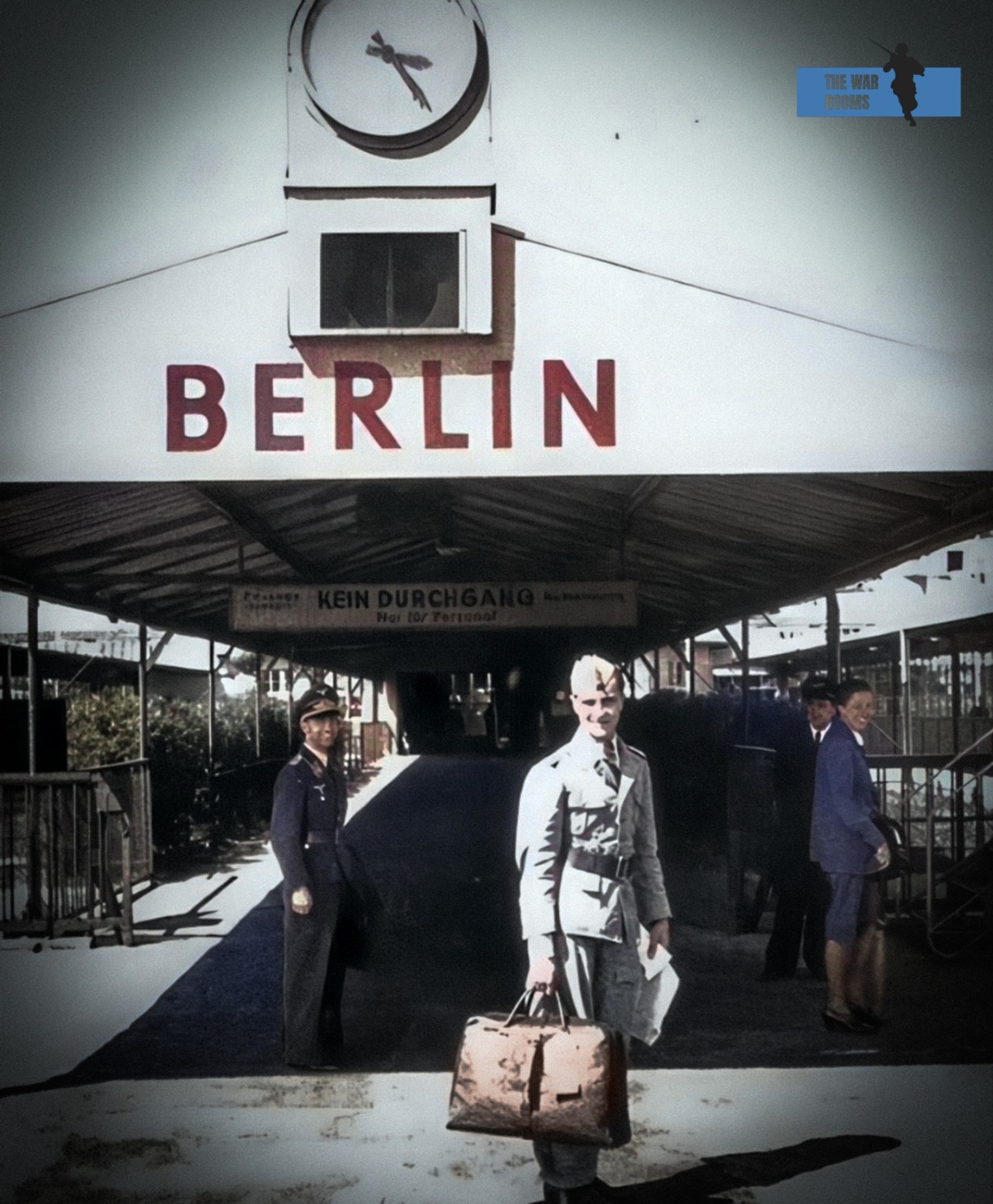 Ankunft in Berlin: Ein Moment zwischen Front und Heimat.