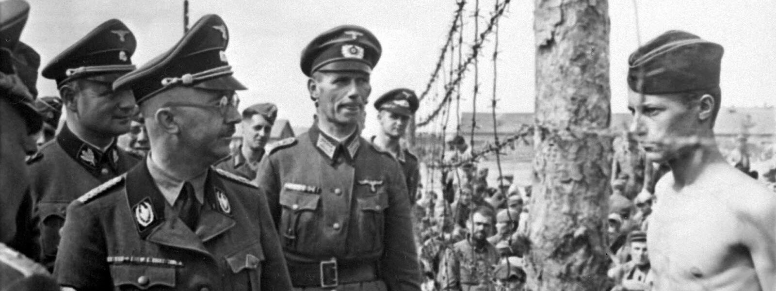 Der Widerstand: Himmler und ein Gefangener in einen Starrwettbewerb verwickelt, 1941