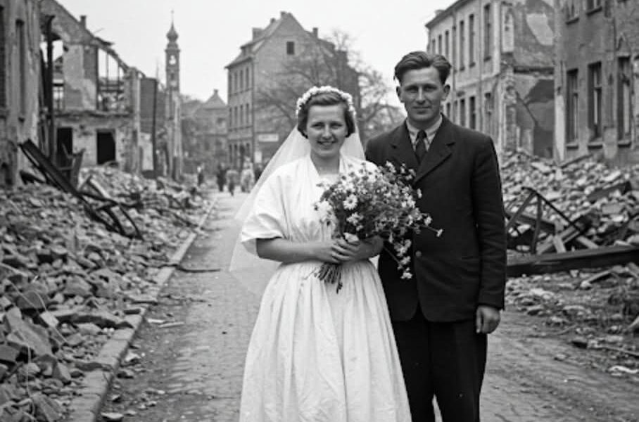 Liebe in den Trummern: Eine Hochzeit im Schatten des Krieges