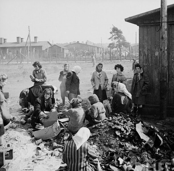Unglaubliche Fotos, die die Realität der Todeslager am Ende des Zweiten Weltkriegs zeigen