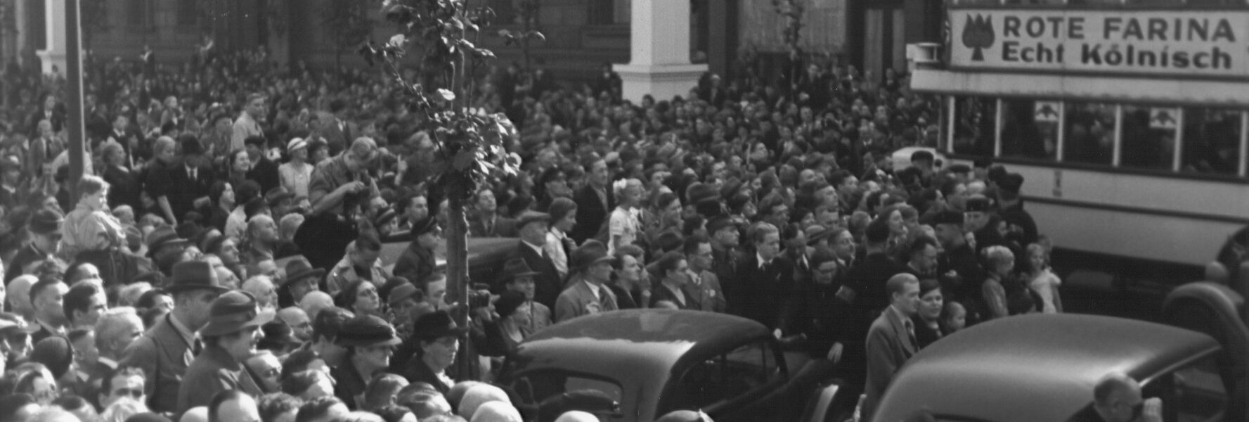 1933 in Köln, Deutschland – Erste Schritte der Ausgrenzung im Alltag des nationalsozialistischen Regimes.
