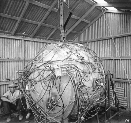 Das Gadget, die erste Atombombe, 1945
