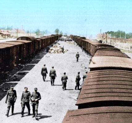 Außergewöhnliche, neu kolorierte Bilder von Auschwitz vor 75 Jahren enthullen den ganzen Schrecken des beruchtigtsten Konzentrationslagers der Nazis