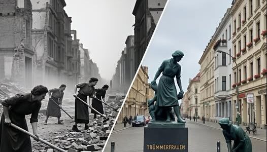 Trummerfrauen – Heldinnen des Wiederaufbaus: Damals Schutt, heute Stolz .