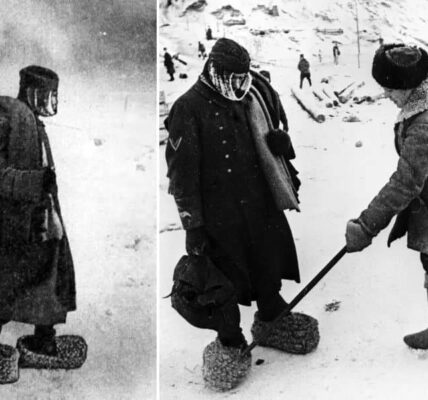 Deutscher Soldat im eisigen Inferno: Überlebenskampf an der Winterfront.