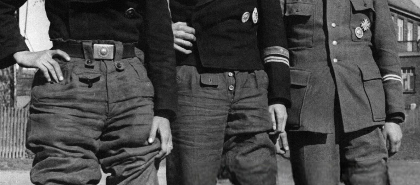 Naensen, 8. April 1945 – Verwundete Veteranen der Afrika-Korps in Gefangenschaft