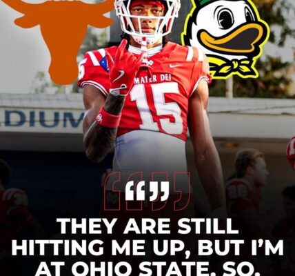 BREAKING: Texas Longhorns & Oregon Ducks Go All-In to Steal 5-Star WR Chris Henry Jr. from Ohio State — The Recruiting Battle of the Year Heats Up 🔥😱